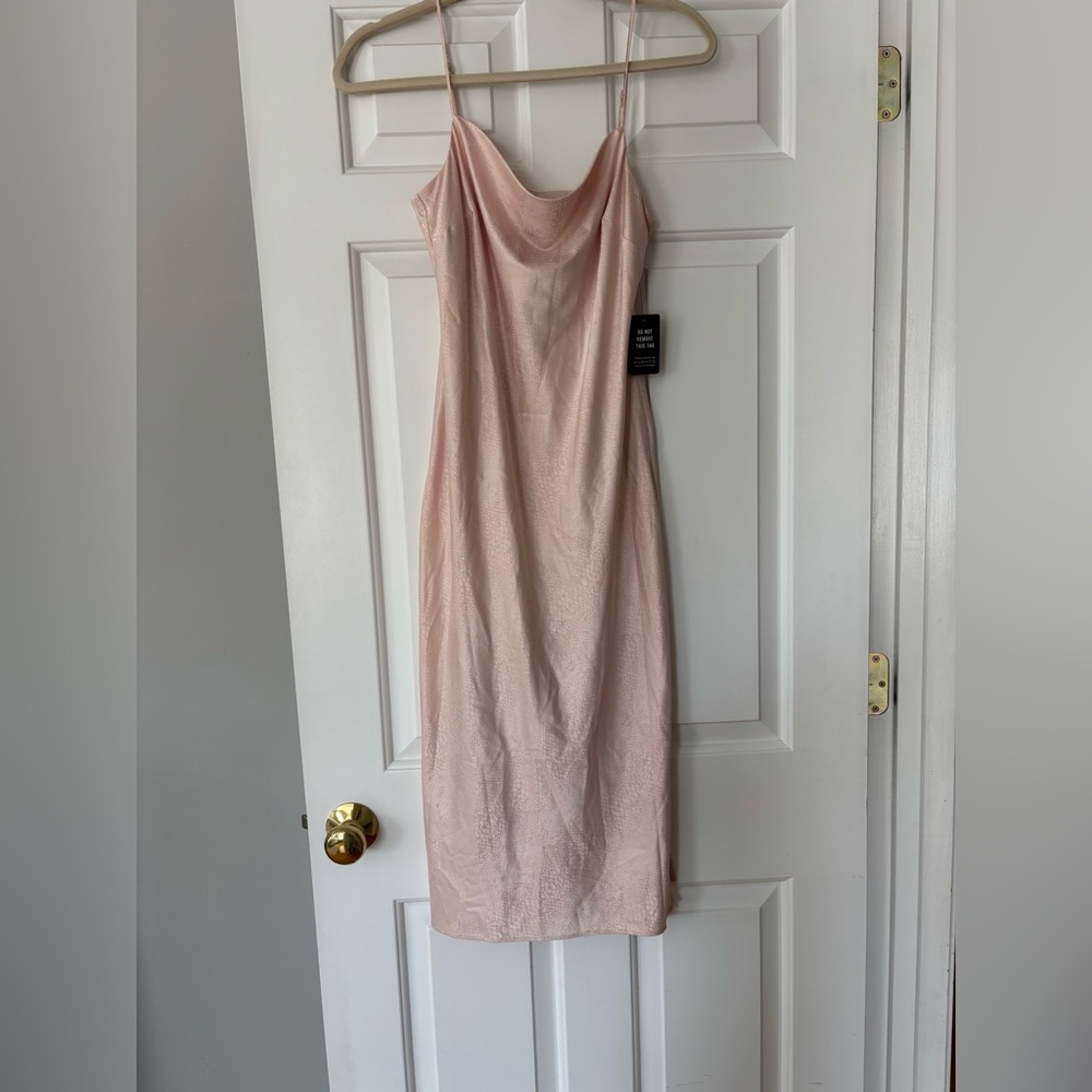 COWL NECK PINK DRESS FROM EXPRESS